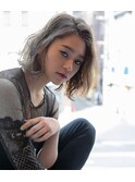 柔らかスイング大人ボブ