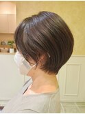 コンパクトショートボブ