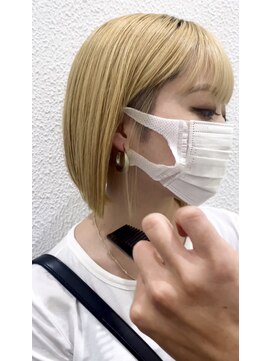 アッシュ 元住吉店(Ash) ブリーチ縮毛矯正