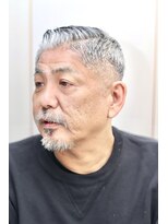 ヘアーアンドグルーミング ヨシザワインク(HAIR&GROOMING YOSHIZAWA Inc.)&nbsp;オッサンヘアだけど渋い、カッコいい。フェードサイドパート
