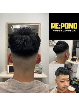 ポノ(RE:PONO) フェードカット