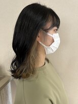 ヘアーアートミュージアム(Hair Art Museum)&nbsp;インナーミルクティー♪