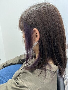 フォーディー(for D) Hair Salon for D ×　インナーカラー