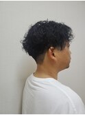 2ブロ ショートパーマ