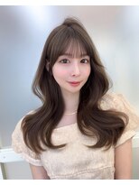 アフロートリノ(AFLOAT Leino)&nbsp;大人可愛い韓国ヘア　レイヤーカット　くびれヘア　似合わせ#