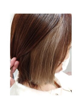 テーラヘアー 蘇我2号店(TELA HAIR) インナーベージュ