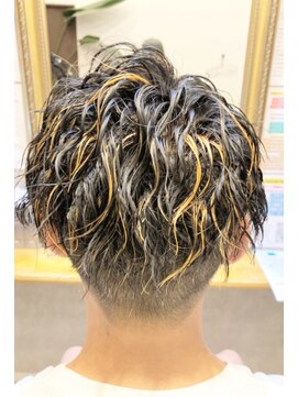 アートヘアージェー(ART HAIR.J) ナチュラルハイライト&波ツイスト