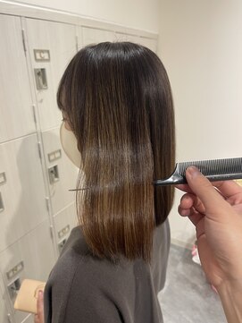 パプスドコワフュール 甲子園口店(Pap's de coiffeur) パプス甲子園口/甲子園口美容室/脱白髪染めカラー/30代/40代