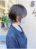 @sei___sandイメチェン/ショート/鹿児島中央駅