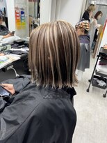 アイズ 本厚木(AIZU)&nbsp;ミルクティーベージュ　バレイヤージュ