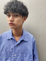 ミラバイグリーン(Mira by green)&nbsp;メンズショートツイストスパイラルマッシュツーブロック