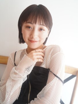 ガーランド (Garland) 切りっぱなしボブ/ワイドバング/前髪/原宿神宮前