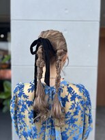 ブランカ(blanca)&nbsp;ヘアセット/ヘアアレンジ/結婚式ヘア/結婚式お呼ばれヘア