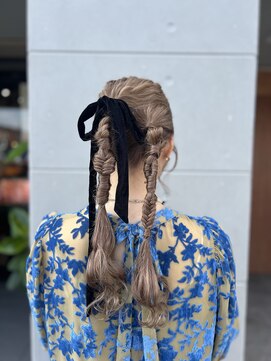 ブランカ(blanca) ヘアセット/ヘアアレンジ/結婚式ヘア/結婚式お呼ばれヘア