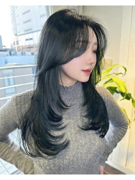 シェノン 心斎橋(CHAINON) ワンホンヘア/レイヤーカット/韓国ヘア