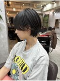 小顔ショート/ショートカット/ショートヘア/ハンサムショート