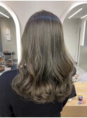 髪質改善＊ロングレイヤーグレーベージュ＊美髪【Zina船橋】