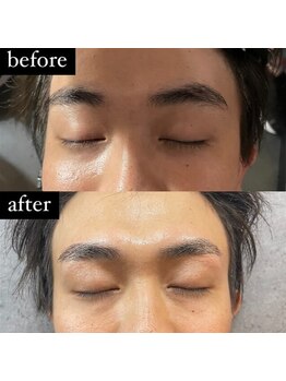 カット×眉カットクーポンあり！清潔感×好感度をUP！お顔の印象を変える眉のお手入れはプロにお任せ☆