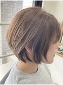 見る方向でイメージの変わるショートヘア☆
