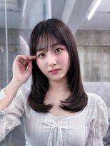 フィヴェント(Fivent) 美髪韓国レイヤーイメチェン似合わせワイドバング外ハネボブ