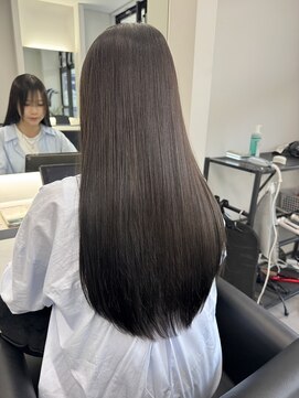 ナンバー 竪町(number+) 10代20代30代大人かわいい韓国風艶感ディープブラウン