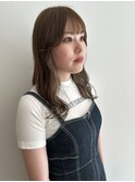 ゆるふわミディアム/ベージュカラー/ブリーチなし (カット無し)