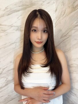 ロンド フィーユ(Lond fille) ワンカールで可愛いストレートヘア