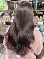 フォルテ 草薙店&nbsp;ピンクブラウン　髪質改善トリートメント　韓国巻き