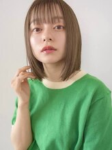 『王道』　ボブ【ブリーチ/インナーカラー/グラデーション/ハイライトカラー】