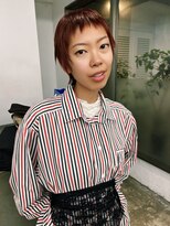 レコ 渋谷(LECO)&nbsp;ボルドーベリーショート