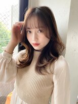 レア 表参道(L'ea)&nbsp;黒髪クラゲヘアーオリーブグレー小顔ココアベージュ