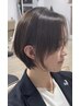 [鷹山指名限定]ヘアリセッター、カット、ワンカラー