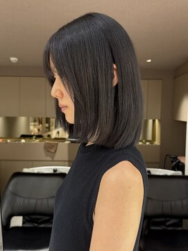 メゾンマイル 恵比寿(maison mile) ダークグレージュ/透明感カラー/レイヤーカット/髪質改善/恵比寿