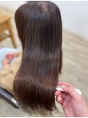 髪質改善カラーツヤロング