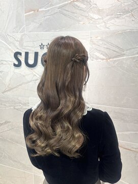 シュガー ヘアアンドネイル 仙台(SUGAR) ねじりハーフツイン