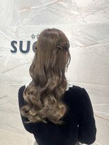 シュガー ヘアアンドネイル 仙台(SUGAR) ねじりハーフツイン