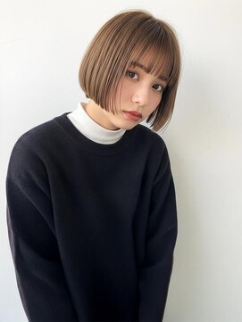 パル ミーツ(pal meets) 透明感抜群のぱつっとボブ
