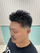 エルエフェ(EL JEFE)&nbsp;【ローフェード×無造作スタイル】［東中野］［バーバー］