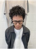 メンズカットスパイキーショートスパイキーパーマ