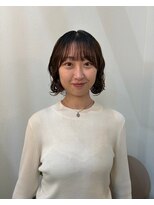 エフ ヘアーアンドリラクゼーション(F. hair & relaxation) ボブパーマ4.8