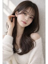 モードケイズ 調布店(MODE K's) 顔周りレイヤーカット_調布韓国ハッシュカット前髪カットウルフ