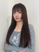 クオン 伊勢崎(QUON.) ワインレッド×切りっぱなし