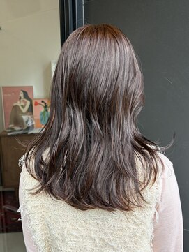 ヘアーアイスカルテット(HAIR ICI QUARTET) ブリーチなしカラー◎ピンクベージュ