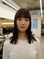 テンション(tension)&nbsp;ブリーチ無しダブルカラーレイヤーカット札幌大通バスセンター