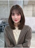 髪質改善似合わせ前髪カットイメチェンレイヤーダークブルー