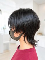 クオリス 上福岡店(QUALIS) 絶壁解消くびれ外ハネショートウルフレイヤーハンサムショート