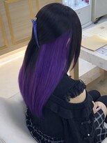 アプリ 大宮西口(appri)&nbsp;インナーカラー/むらさきカラー/艶髪