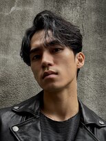 Drip&nbsp;萱原大幹 センターパート/眉毛/短髪/メンズカット