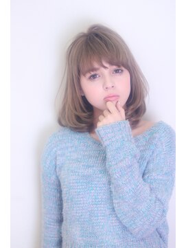 クーエフー(coo et fuu) 【coo et fuu 表参道 原宿 青山】外国人風カラー ミディアムボブ