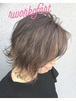アールワークオブアート(R WORK OF ART) 外ハネ×ハイライト
